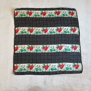 Vintage Floral Patterned Scarf